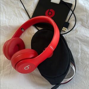 Beats So3 Red Wireless Headphones